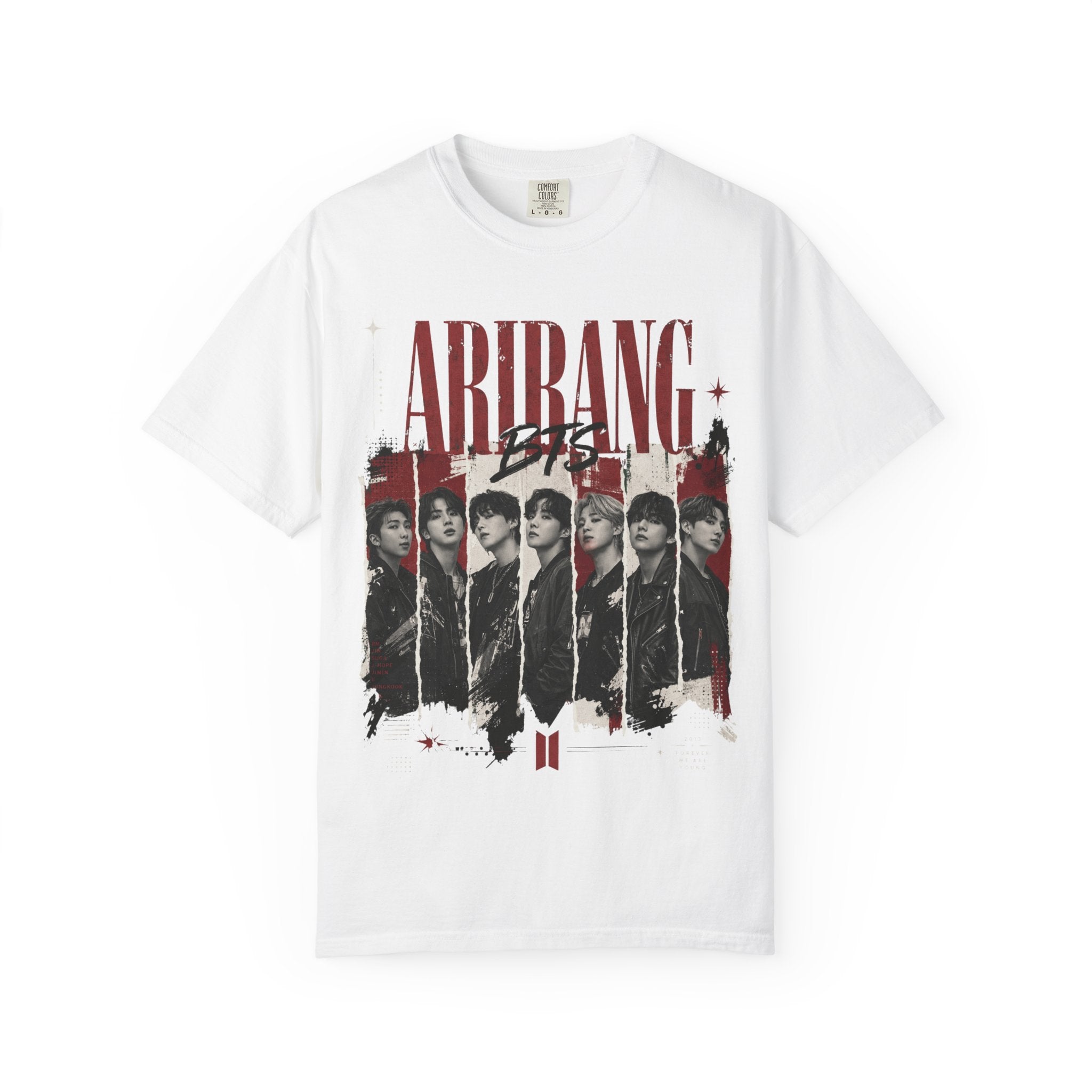 Arirang BTS Graphic T-Shirt — K-Pop Band Tee