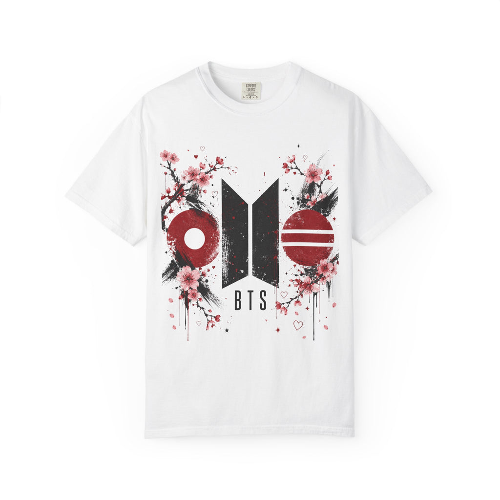 BTS Floral Logo T-Shirt