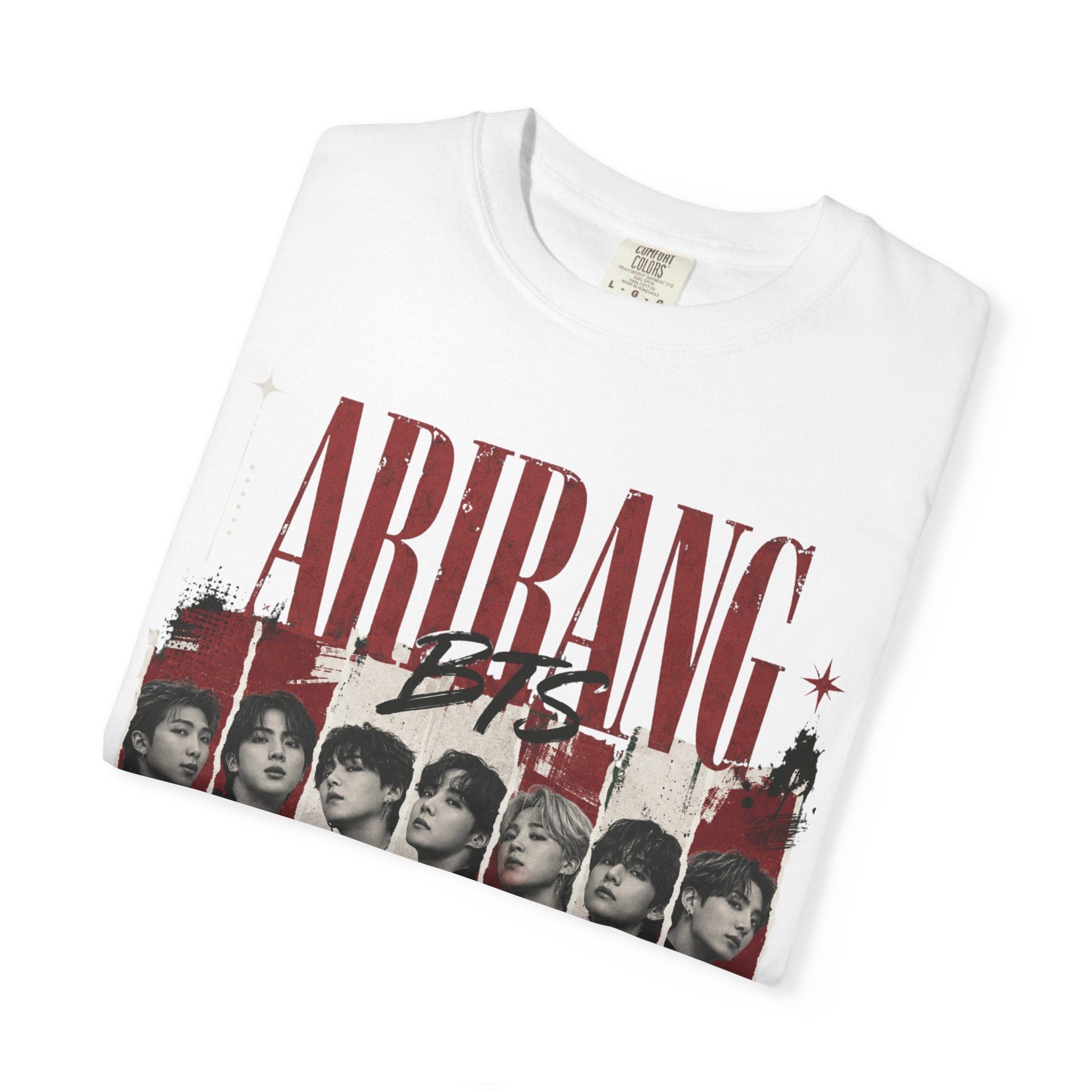 Arirang BTS Graphic T-Shirt — K-Pop Band Tee