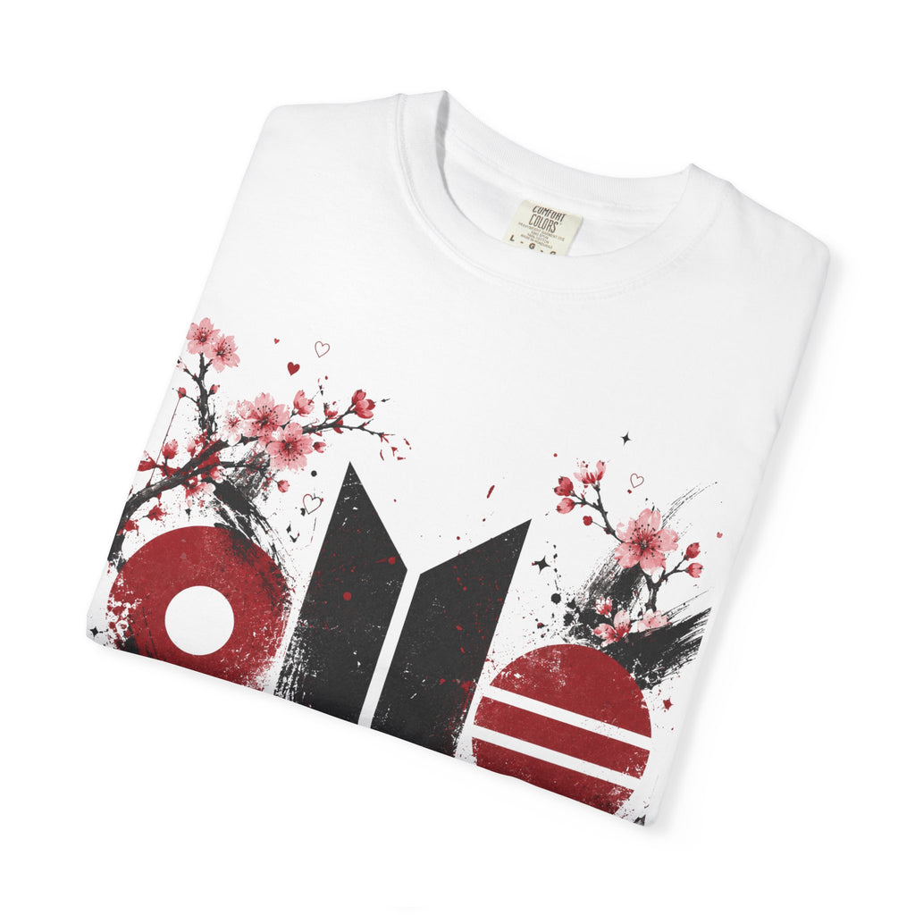 BTS Floral Logo T-Shirt