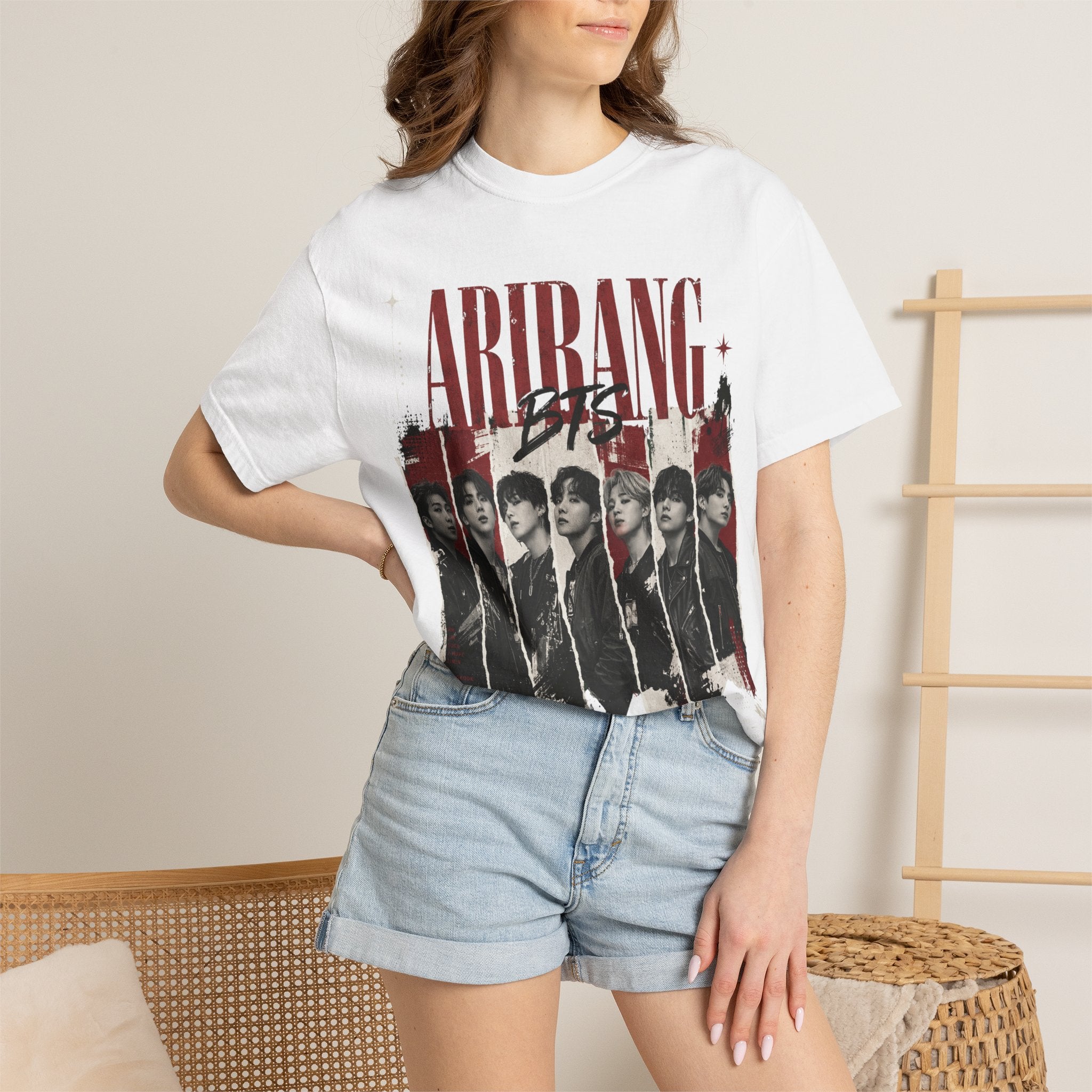 Arirang BTS Graphic T-Shirt — K-Pop Band Tee